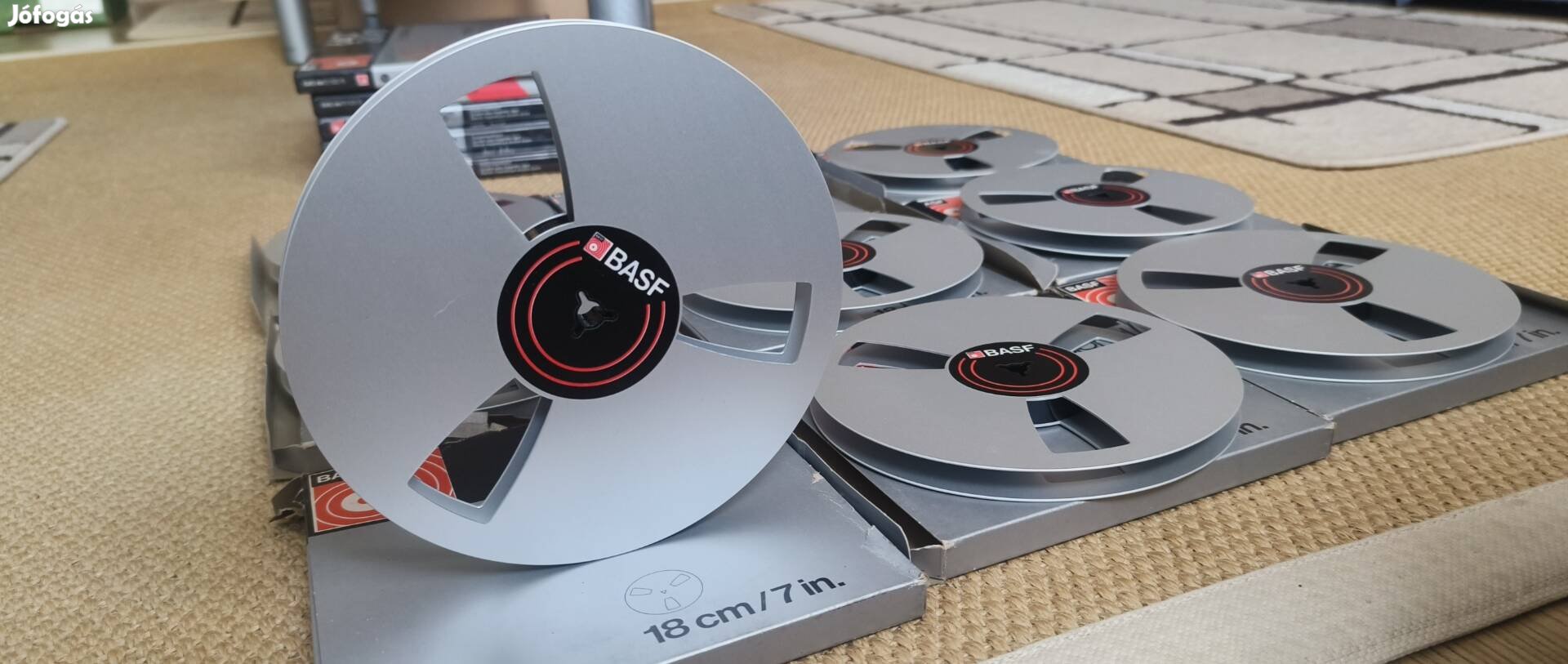 BASF 18cm üres alu orsók. 