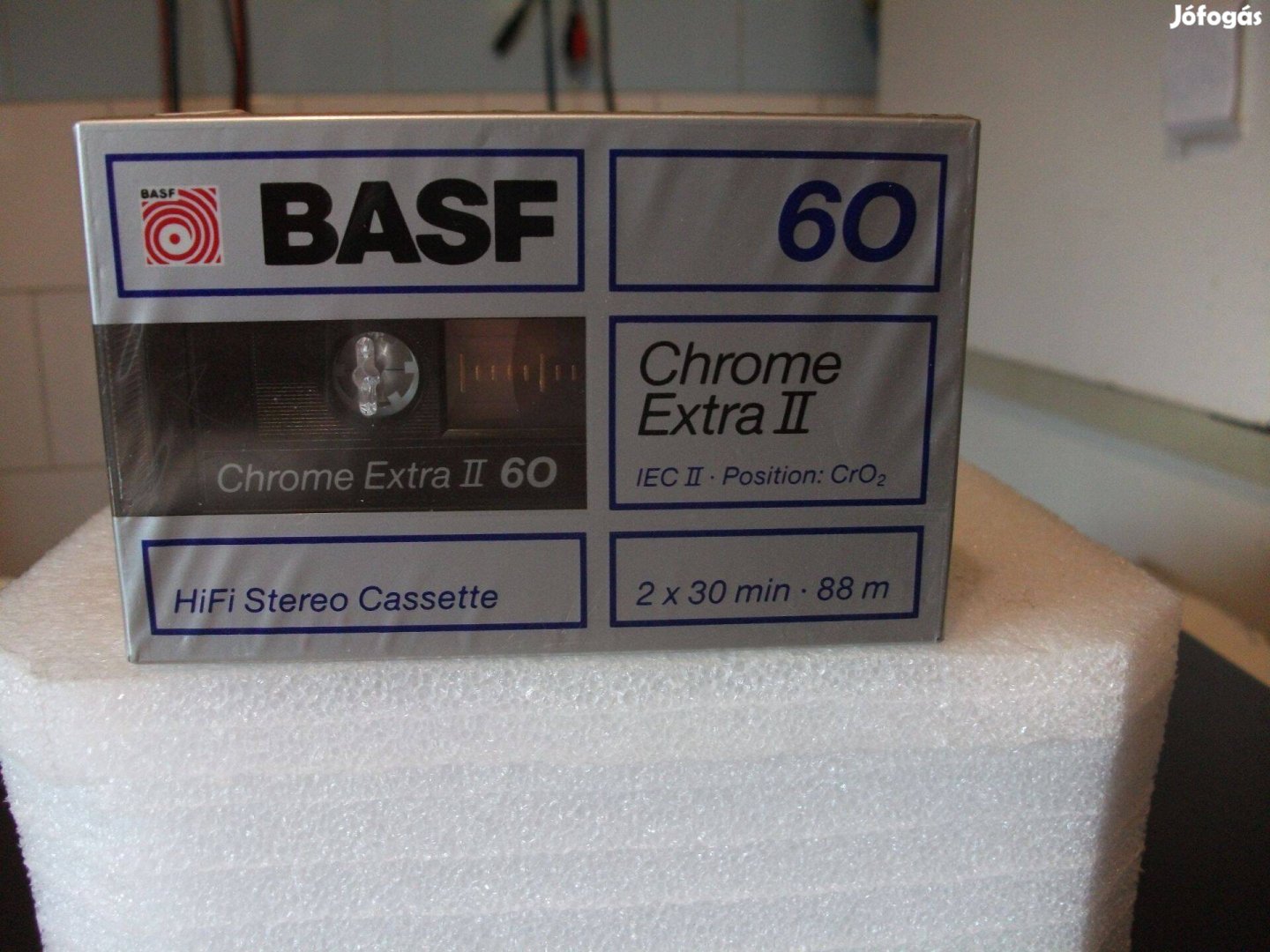 BASF CR - Extra II 60 kazetta magno deck ( 1988 )