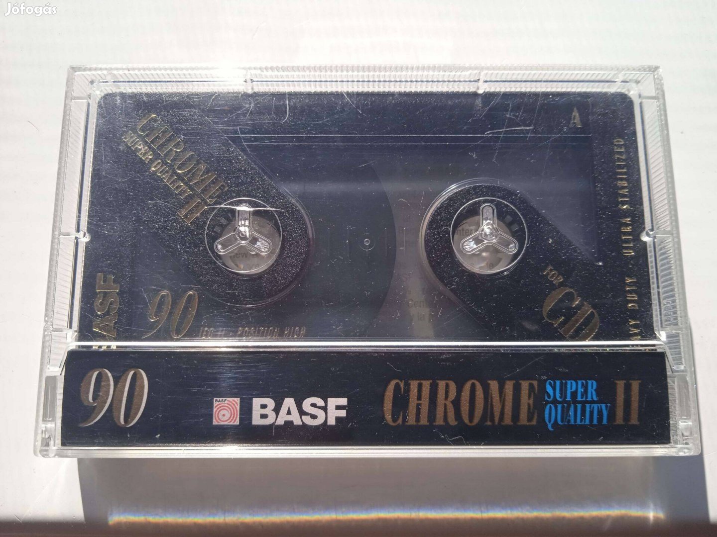 BASF Chrome Super Quality II 90 audio kazetta , Heavy Duty