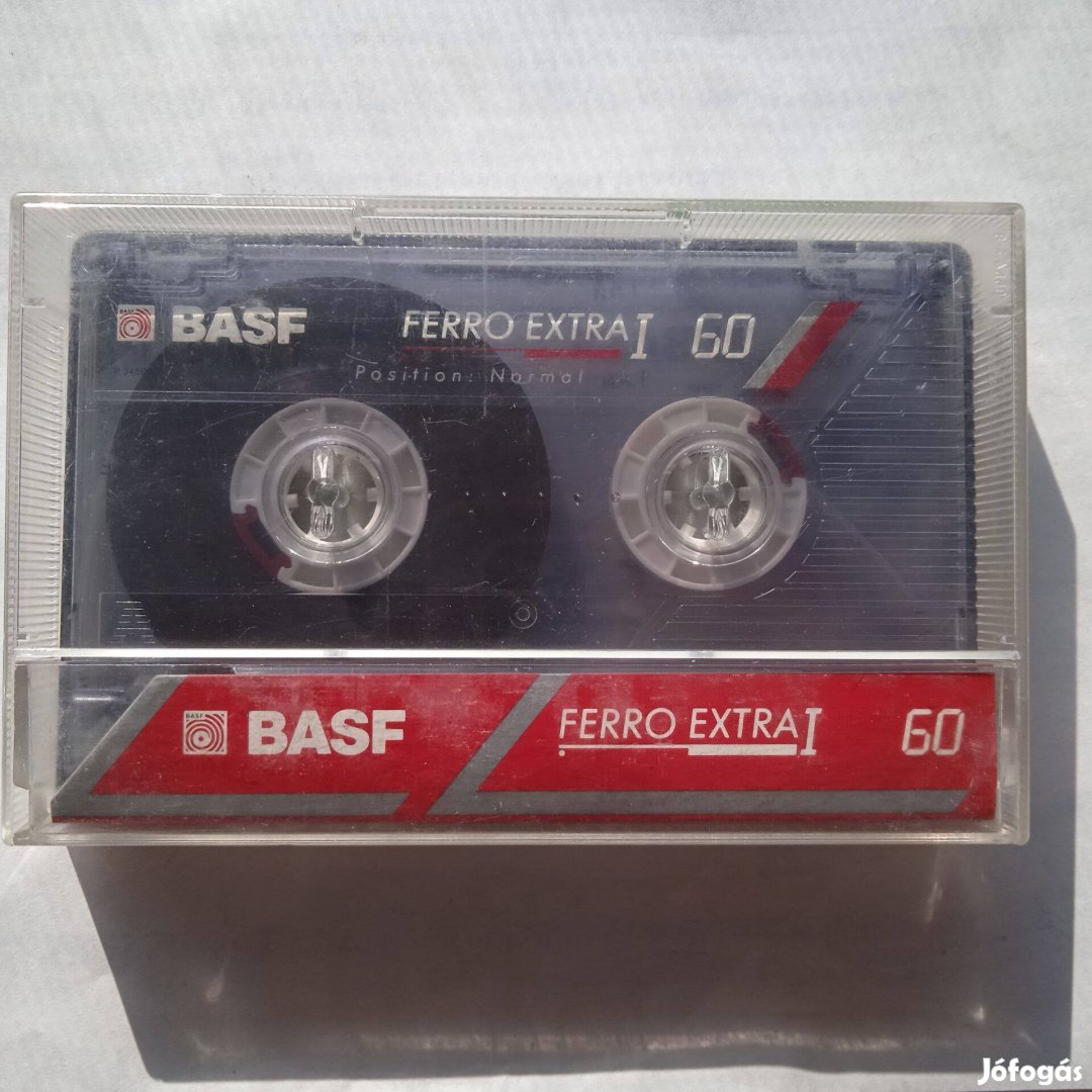 BASF Ferro Extra I 60 ( füstszínű kazetta test ) retro