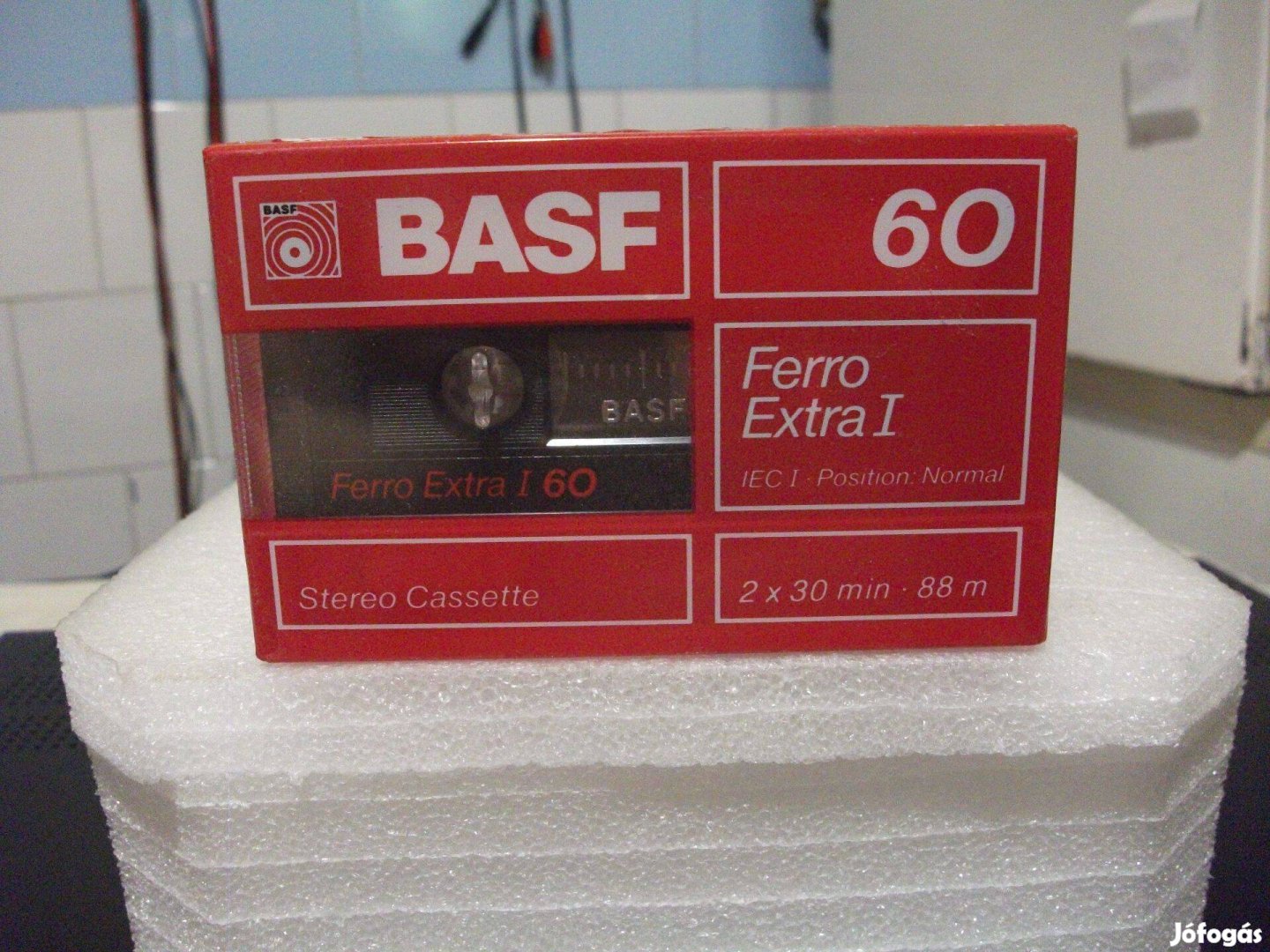 BASF Ferro Extra I - 60 magnó deck kazetta ( 1988 )