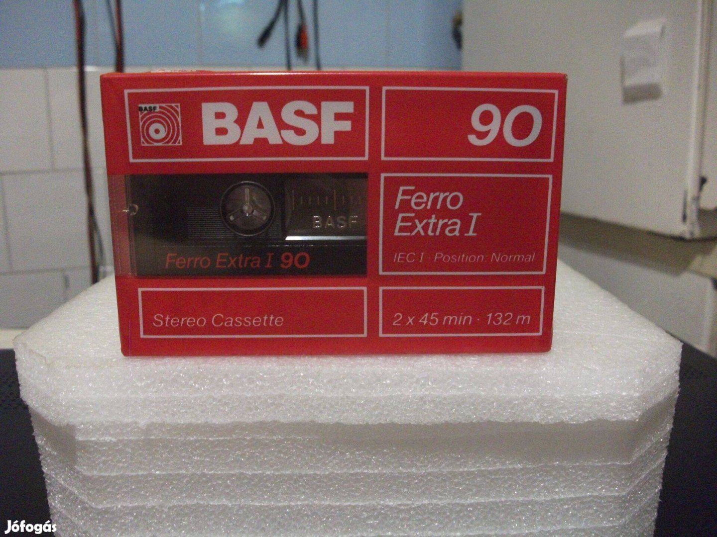 BASF Ferro Extra I - 90 magnó deck kazetta ( 1988 )