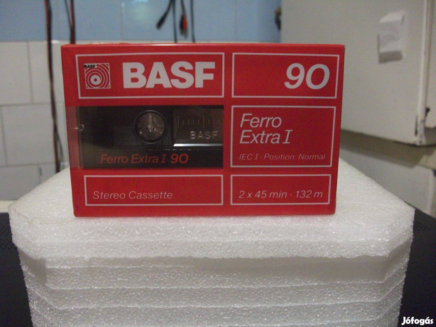BASF Ferro Extra I - 90 magnó kazetta deck 1988