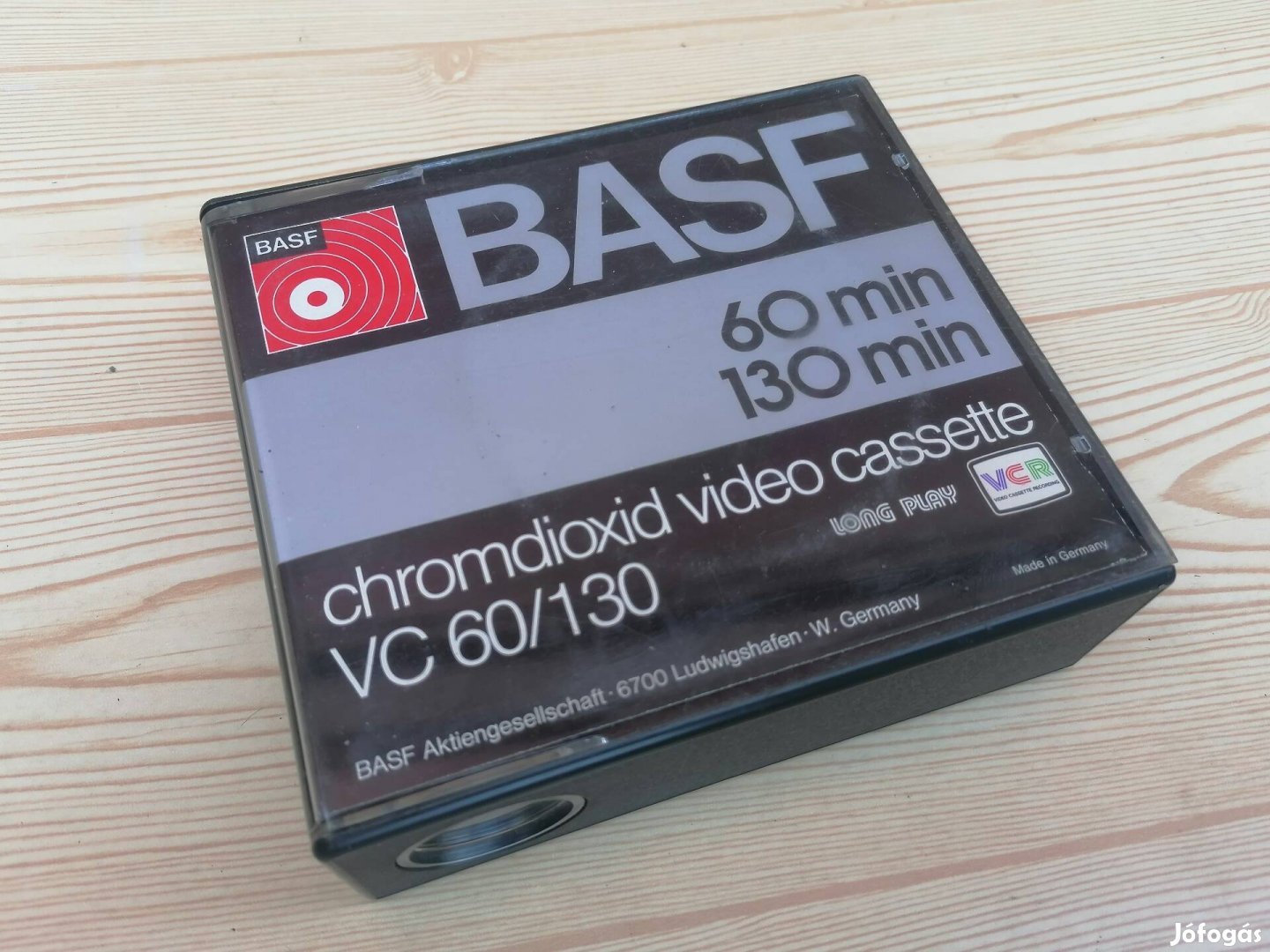 BASF Vc 60/30 krómos videó kazetta videókazetta vhs