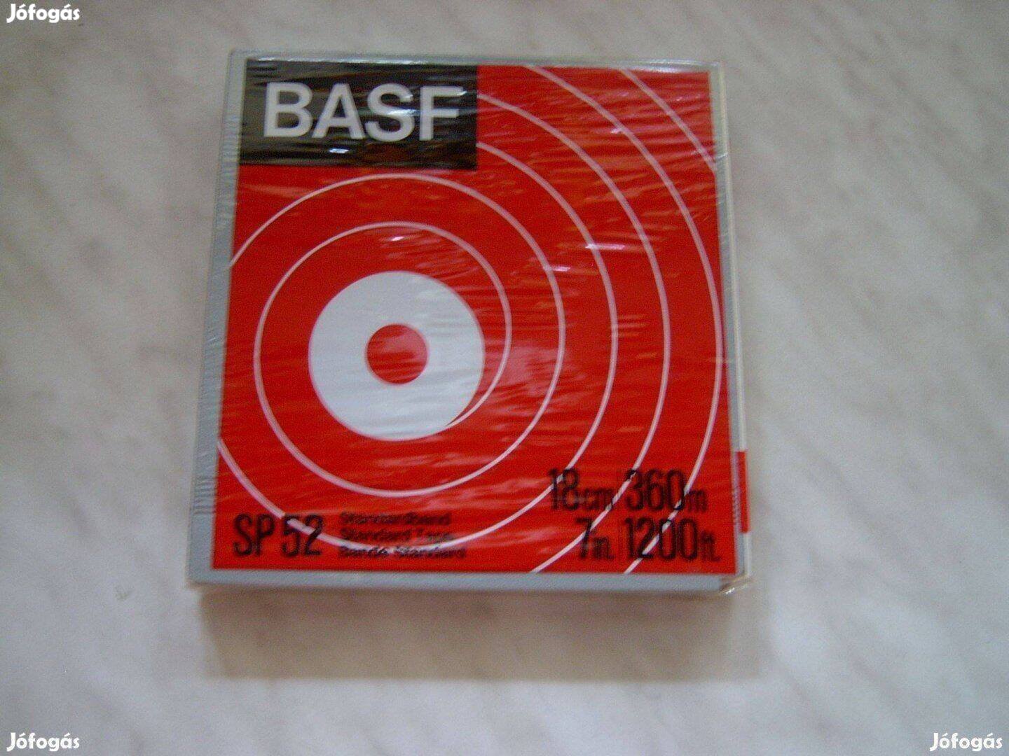 BASF saját műanyag dobozban 18cm Új szalag magnó 1DB!!