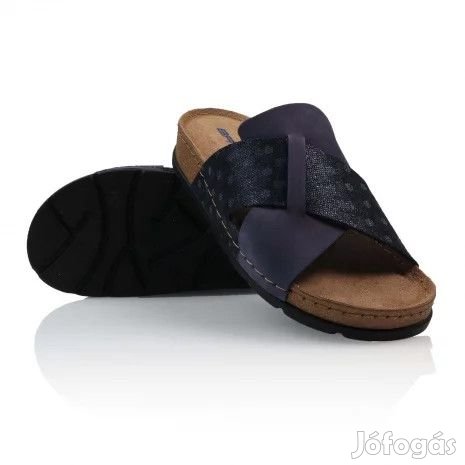 BATZ Marina Blue mix női bőr papucs 36-41