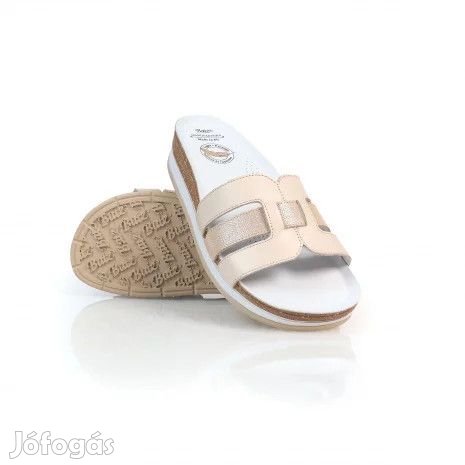 BATZ Perla Cream női bőr papucs 36-41