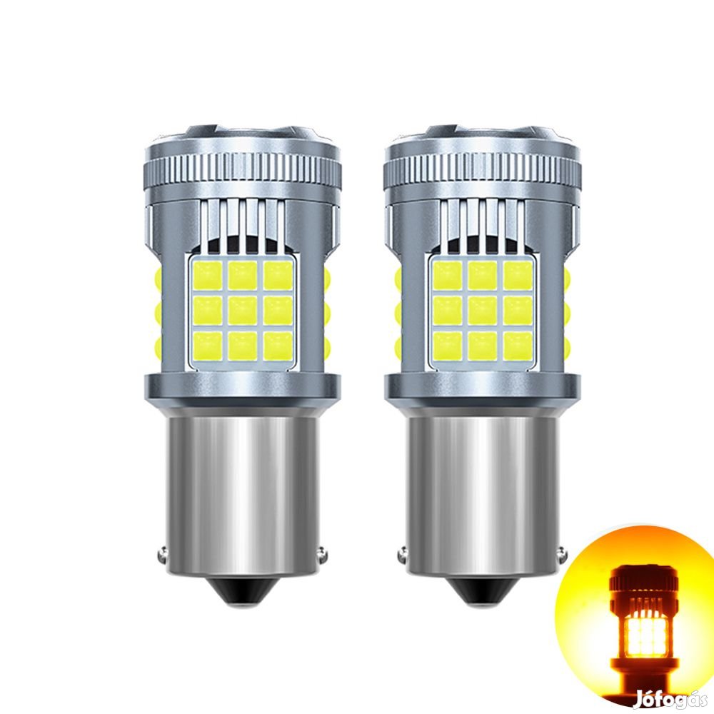 BAU15S led narancssárga CANBUS 2db