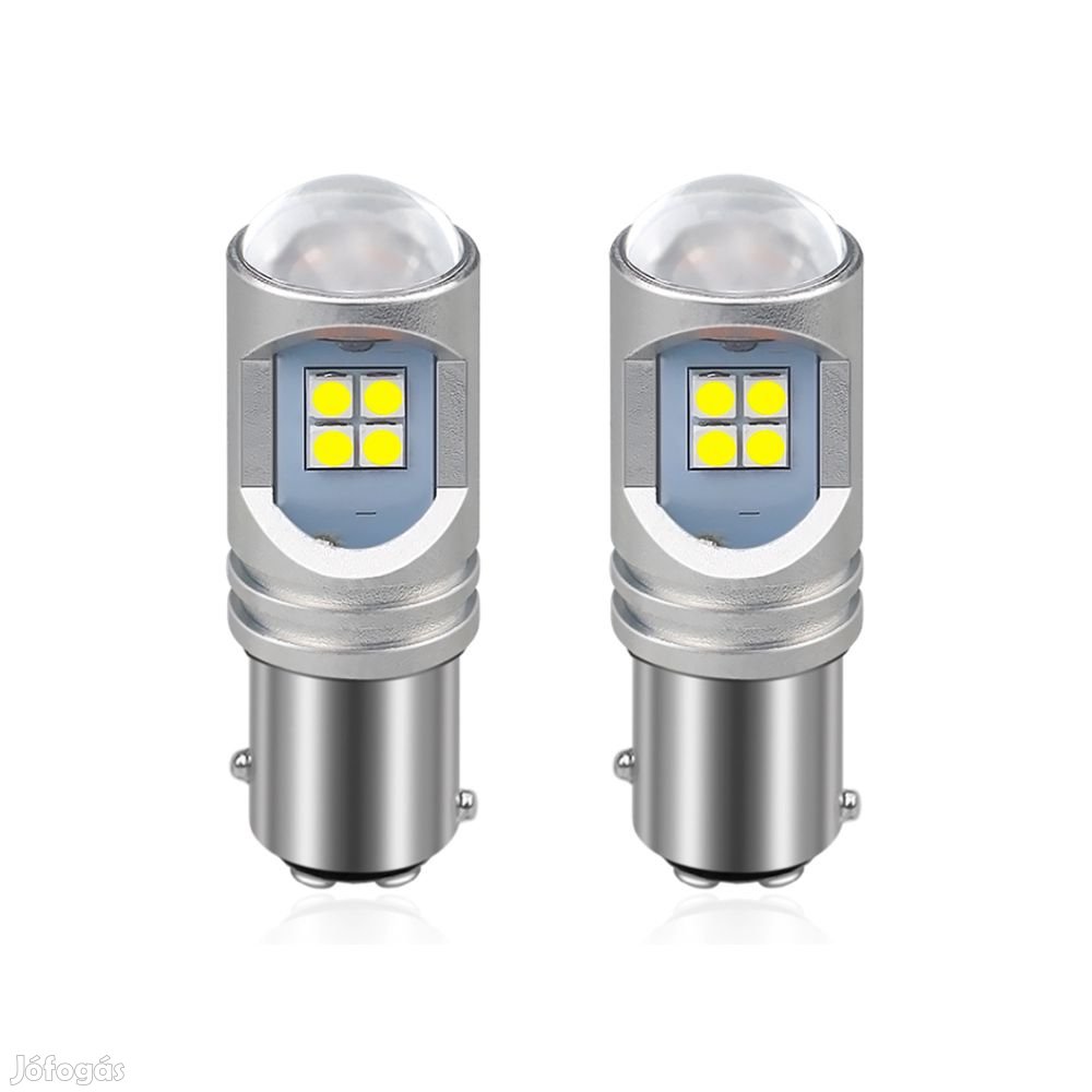 BAY15D led fehér 2db