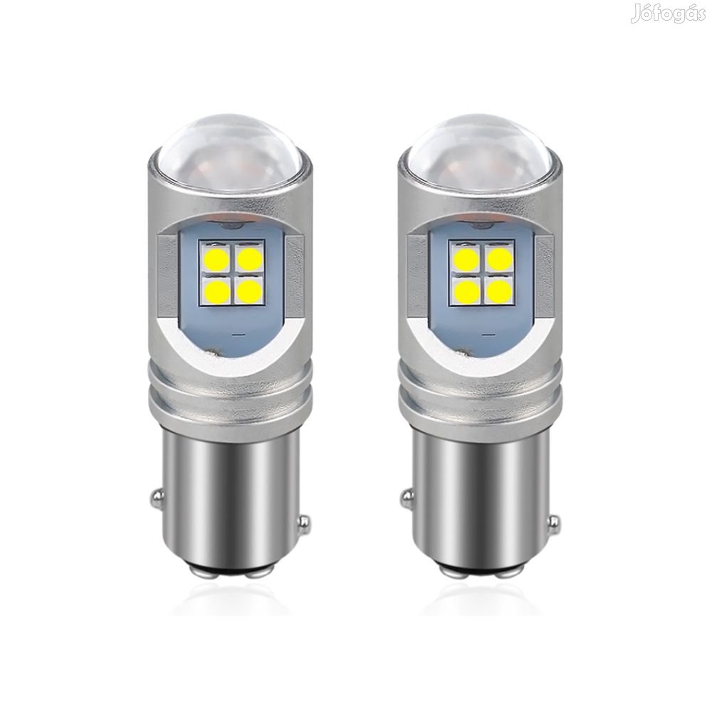 BAY15D led fehér 2db