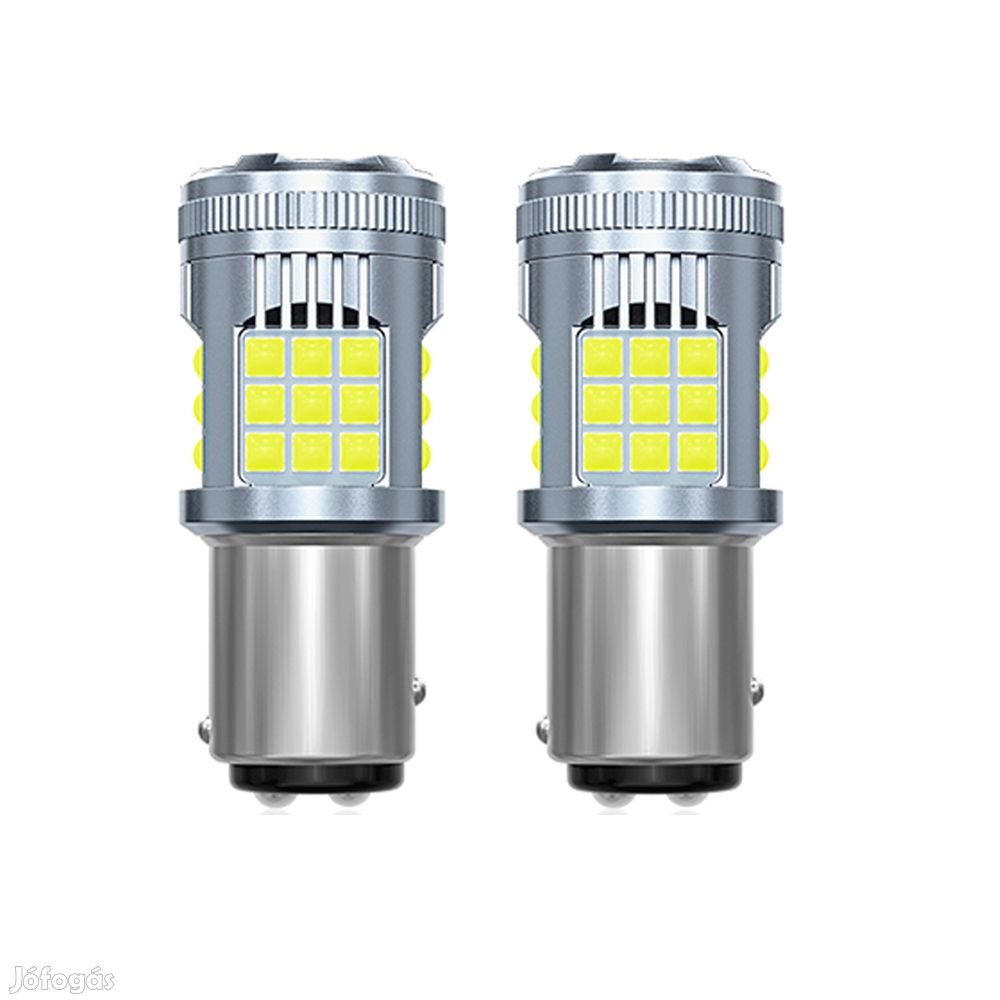 BAY15D led fehér CANBUS 2db