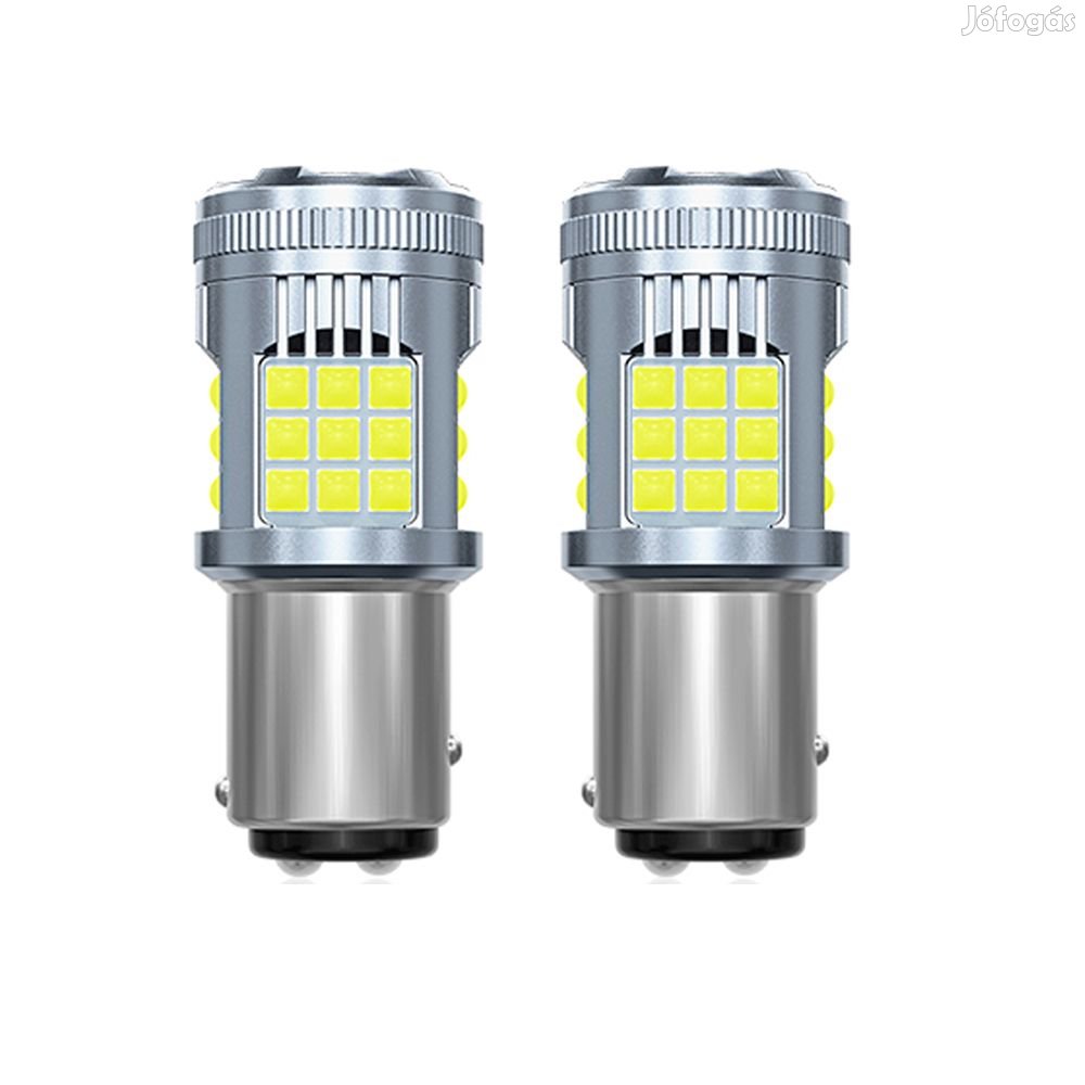 BAY15D led fehér CANBUS 2db