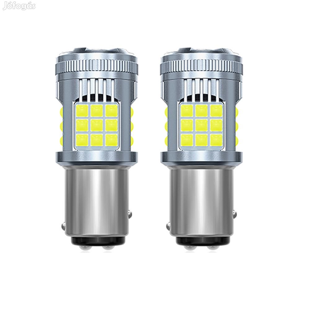 BAY15D led fehér CANBUS 2db