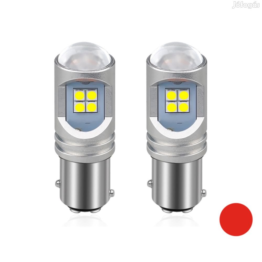 BAY15D led piros 2db