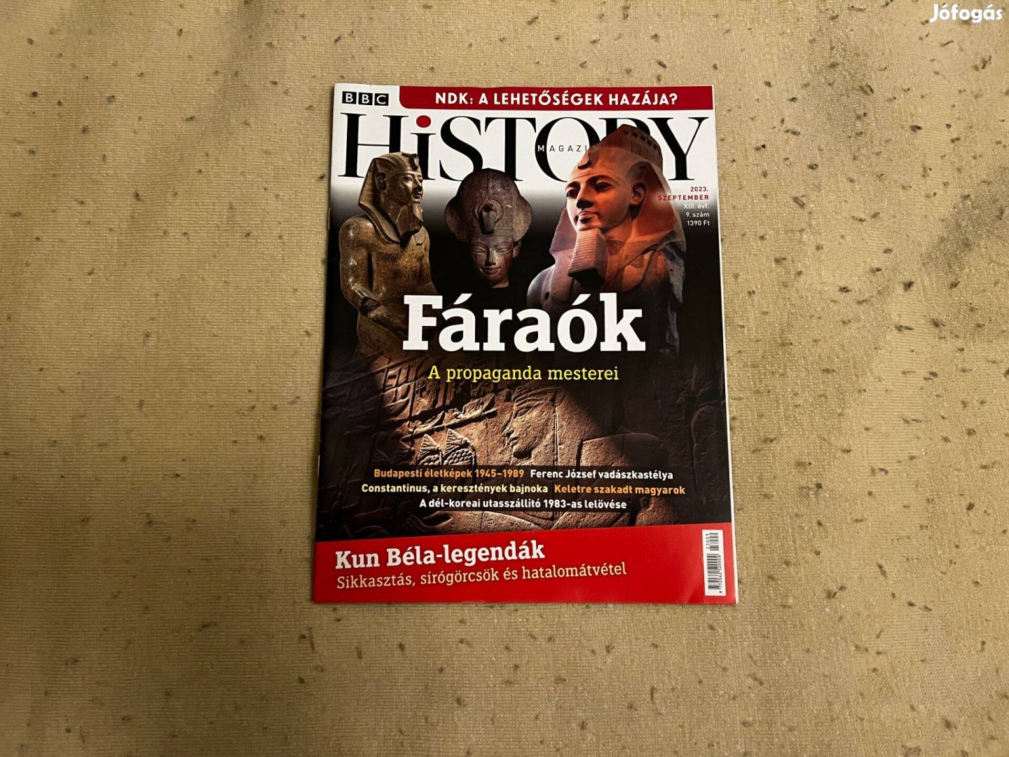 BBC History magazin 2023. szept. XIII. évf. 9. szám - Fáraók