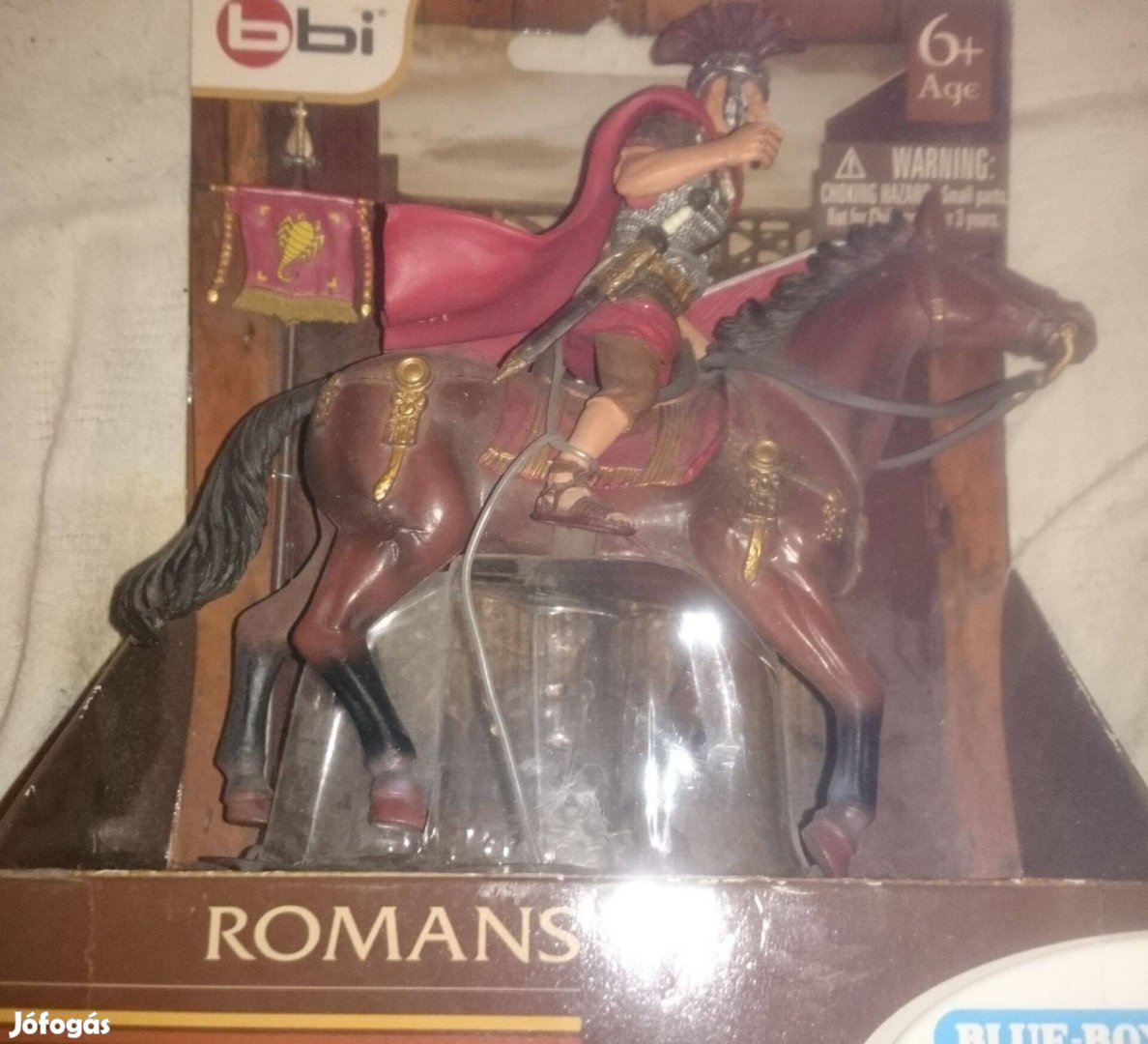 BBI Romans - Gladiátor lovon - lovaskatona figura eladó! Új!