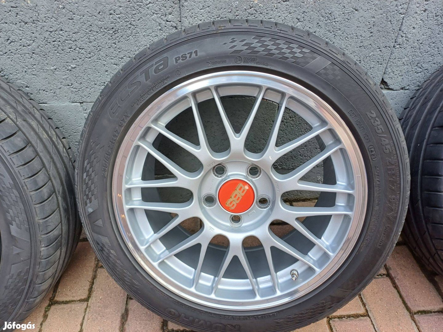 BBS RG331 kovácsolt alufelni szett