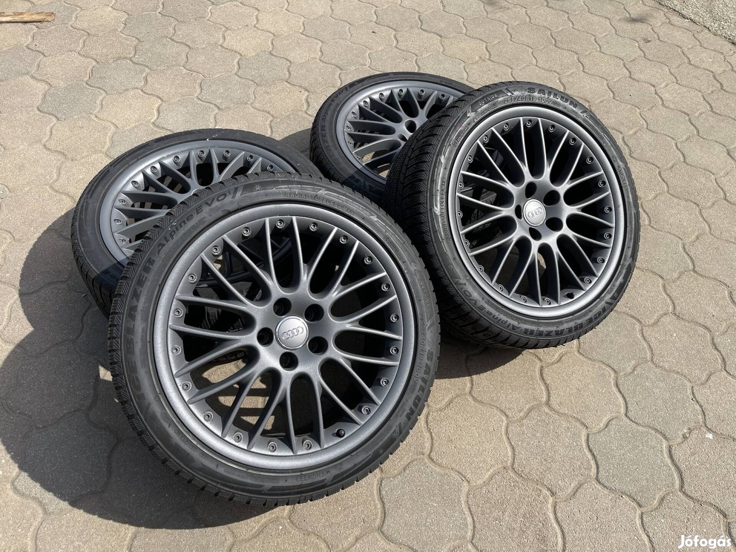BBS RS865 Speedline 19" 5x112 255/40r19 Téli gumival!