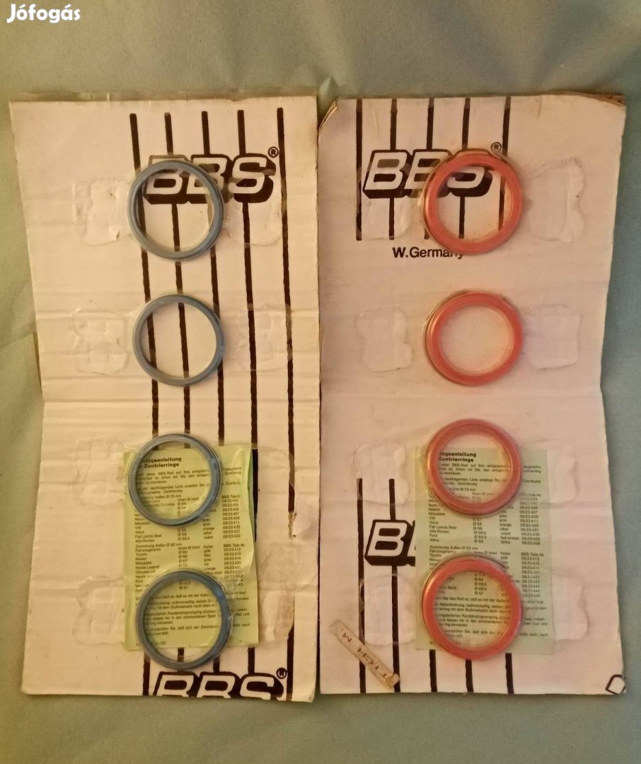 BBS alufelni tehermentesítő,központosító gyűrű 70-59,70-56