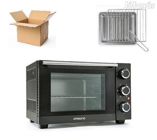 BCS Ambiano OVN-21 / MB-2020 15L 1200W légkeveréses sütő, minigrill,