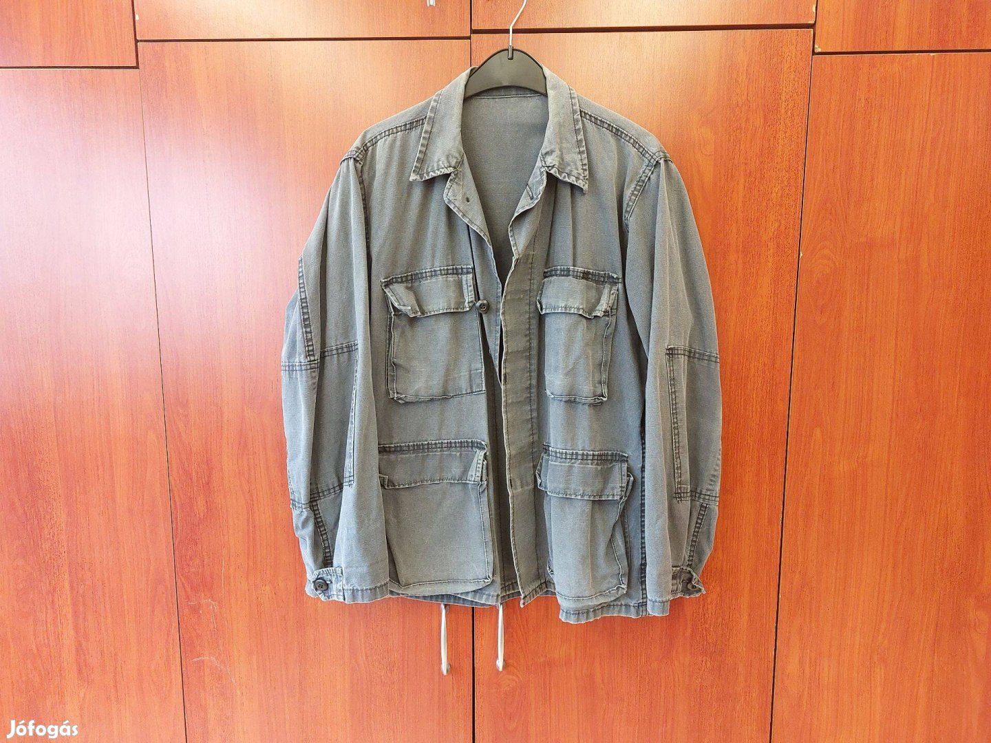 BDU zubbony, fekete, M méret használt