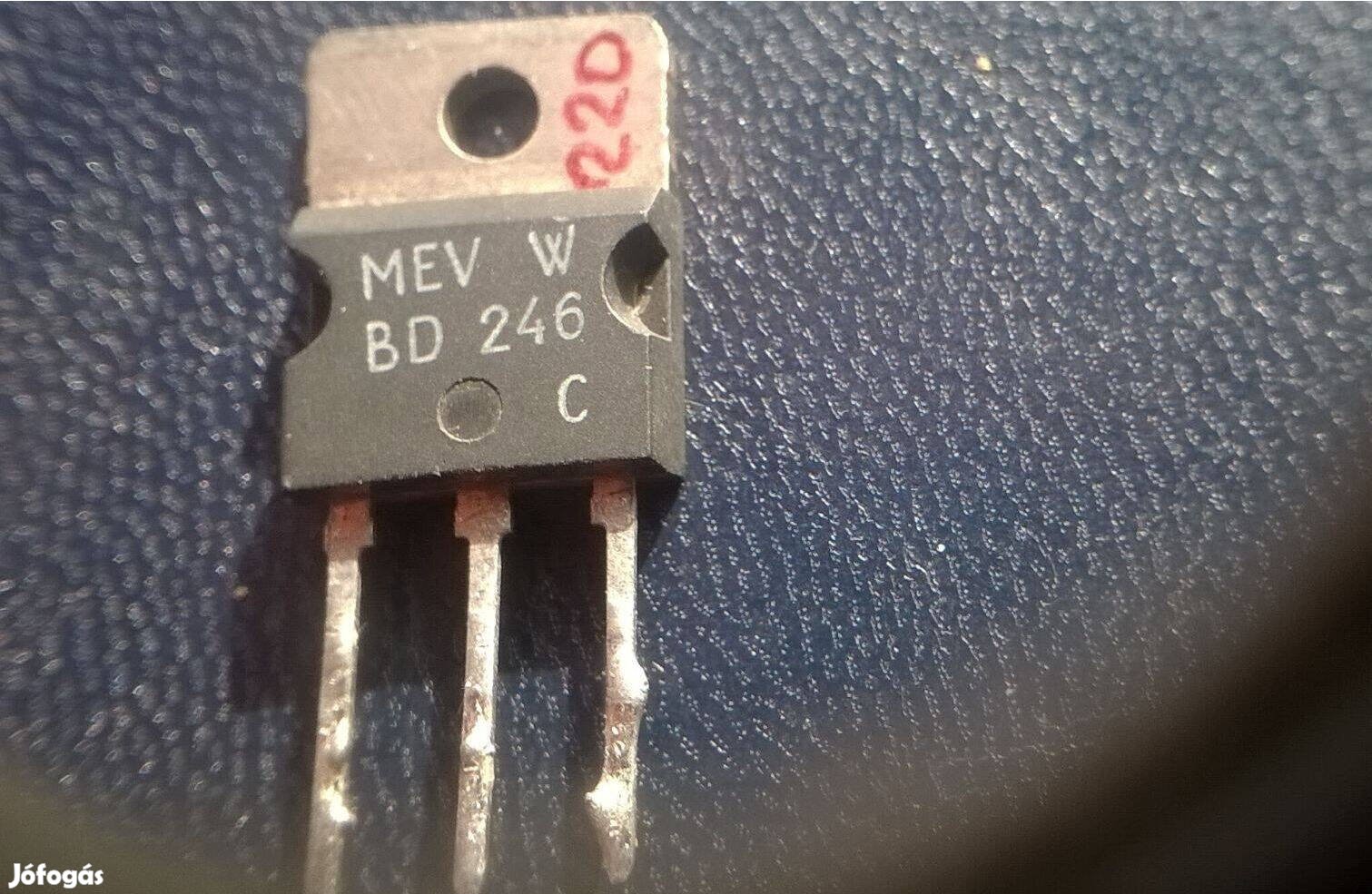 BD 246 C tranzisztor, P , 115 V , 10 A ,MEV , bontott , tesztelt