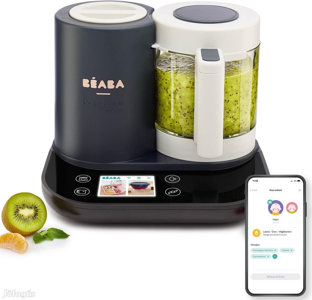 BÉABA - Babycook Smart - Okos bébiétel-készítő, OUTLET
