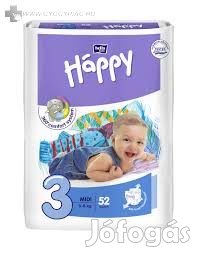 BELLA BABY HAPPY MIDI BIG PACK 5-9 KG 72 db/cs