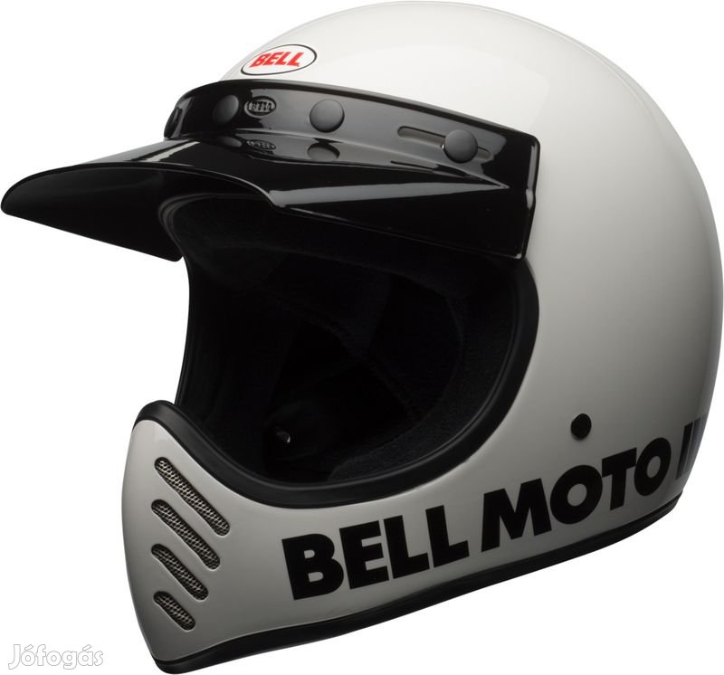 BELL Moto-3 Classic Sisak - Fényes Fehér