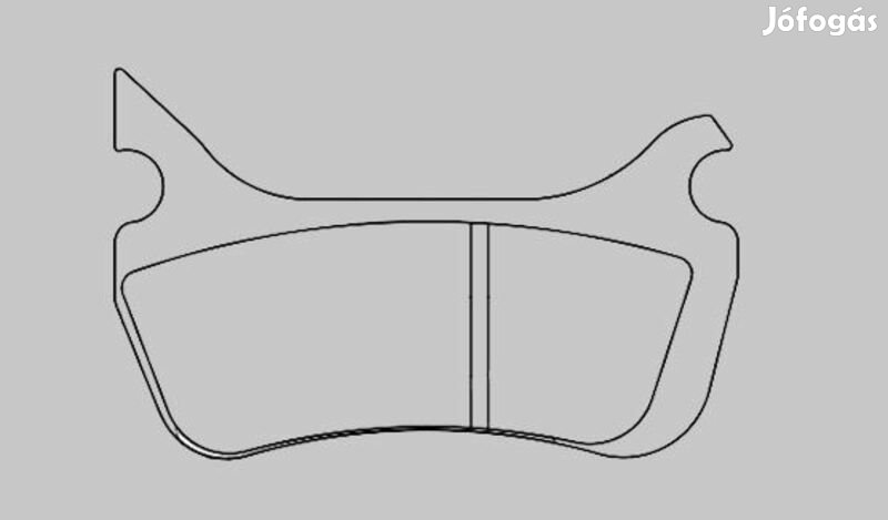 BERINGER Racing MX szinterezett fém fékbetétek - KIT1258RSI