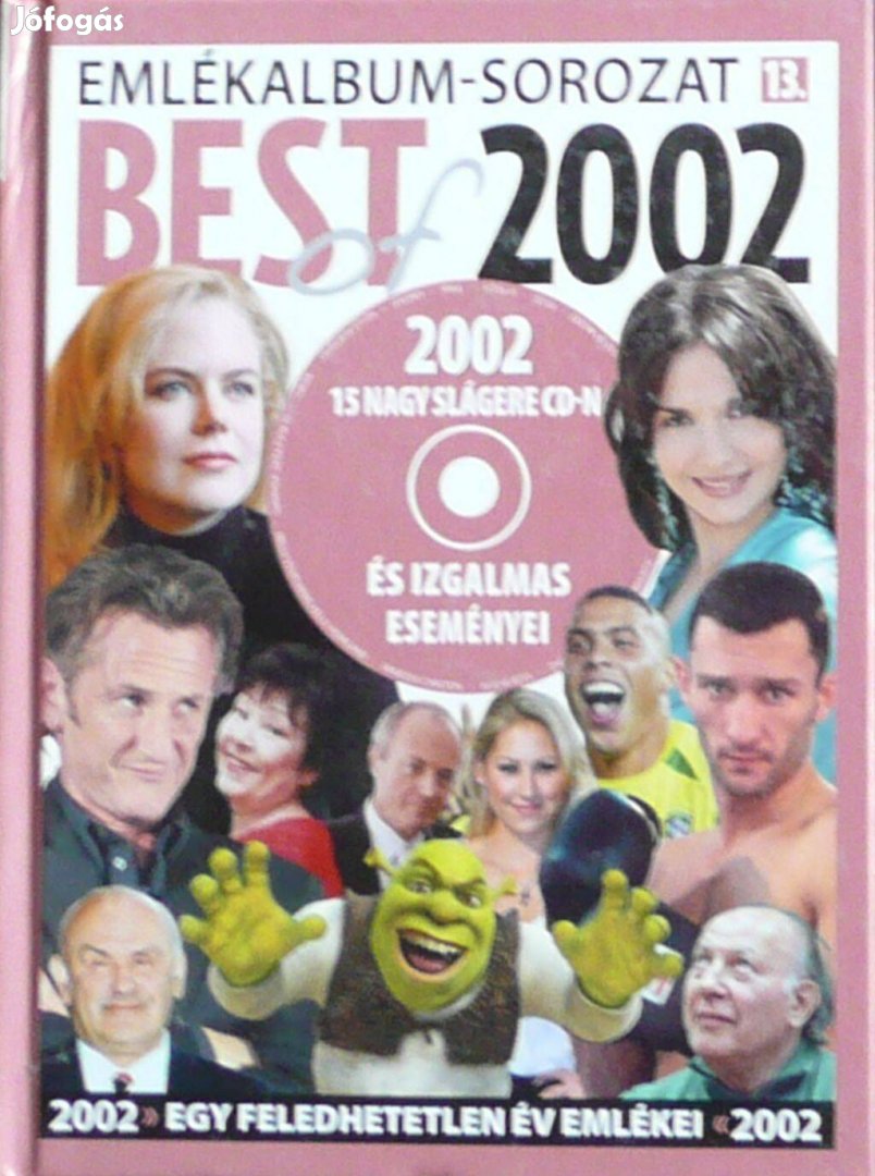 BEST 2002 CD Könyvvel