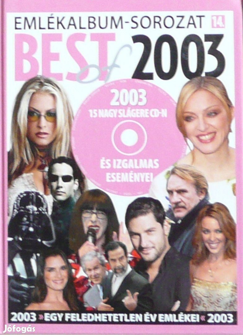 BEST 2003 CD Könyvvel