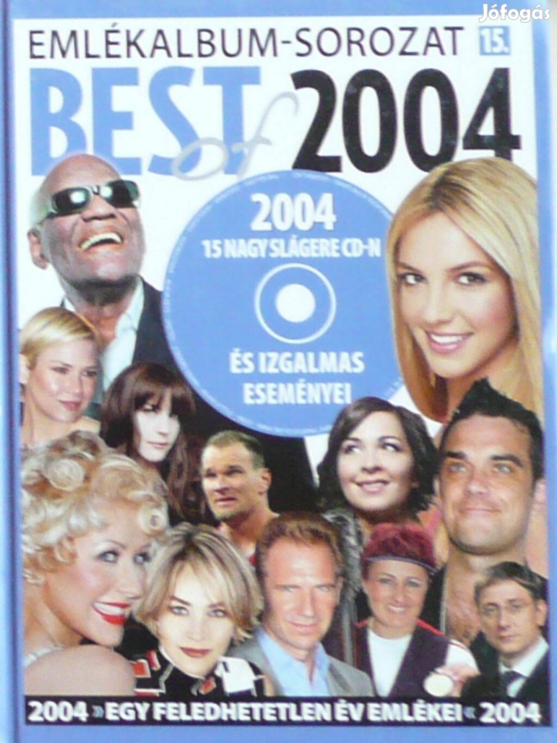 BEST 2004 CD Könyvvel