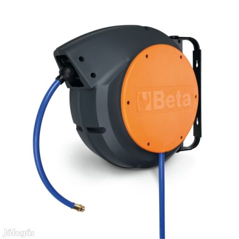 BETA 1900M Automatikus Tömlődob 8x12 mm / 15M + 17 Darabos Dugókulcs K
