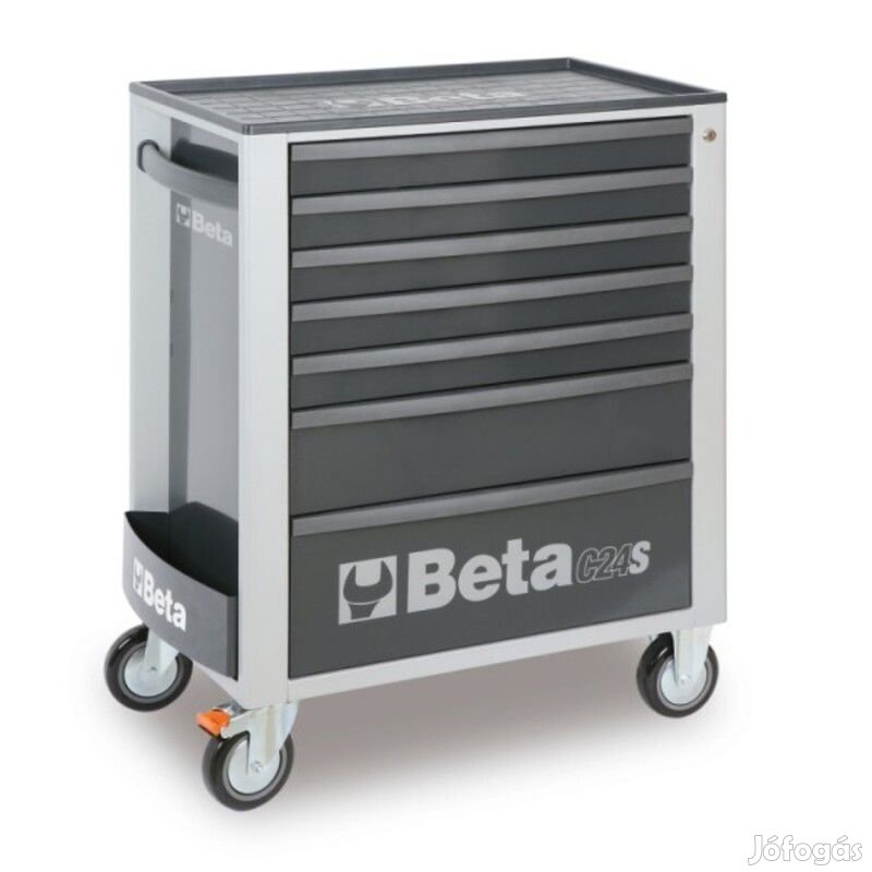 BETA C24S/7 Mobil Szerszámkocsi 7 Fiókkal Szürke