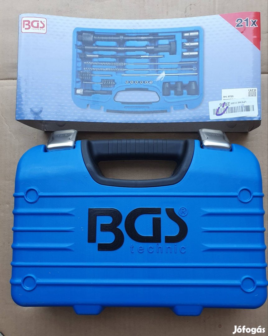 BGS Injektor csatlakozás és gyertyamenet tisztító készlet