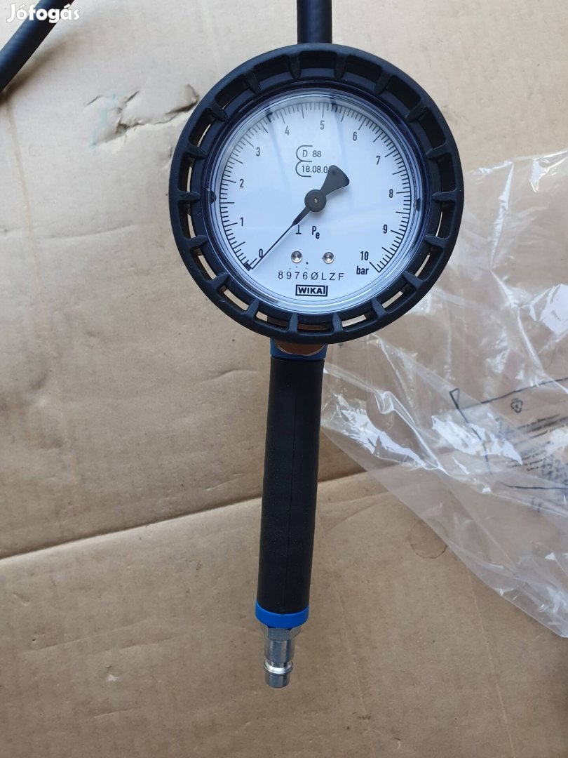 BGS Technic 55410 hitelesíthető, profi gumiabroncs nyomásmérő,