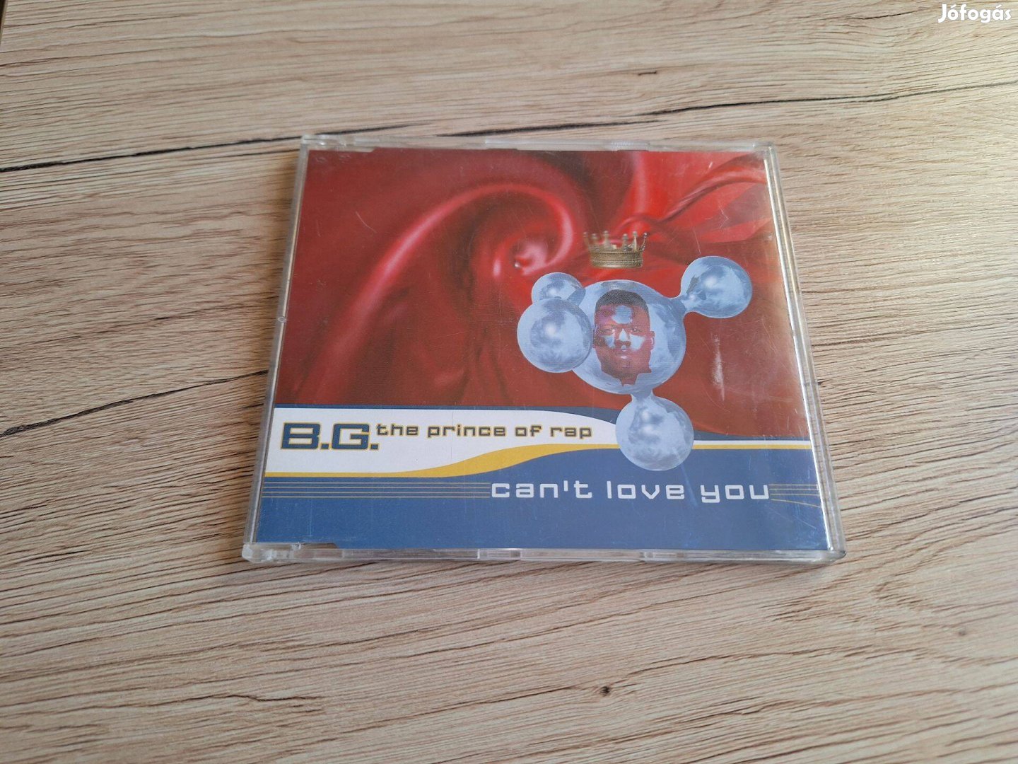 BG the pince of rap - Cant love you maxi CD lemez!