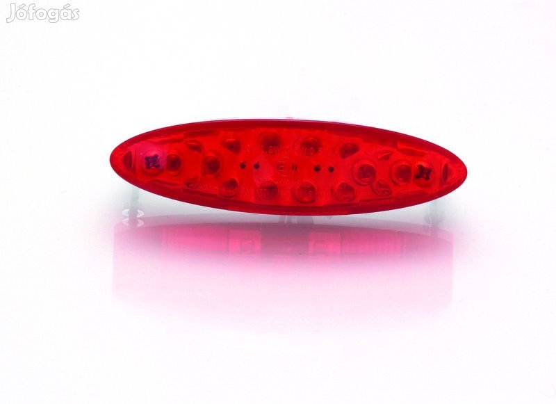 BIHR hátsó lámpa LED kisméretű modell piros rendszámtábla világítással