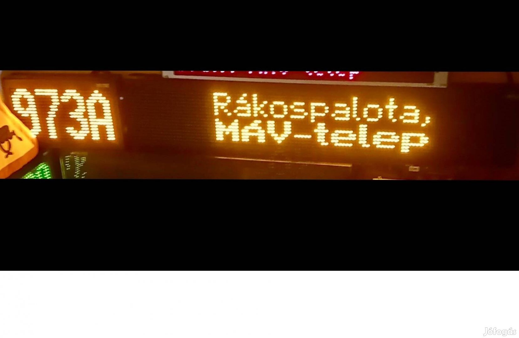 BKV Vultron Buse kijelzők