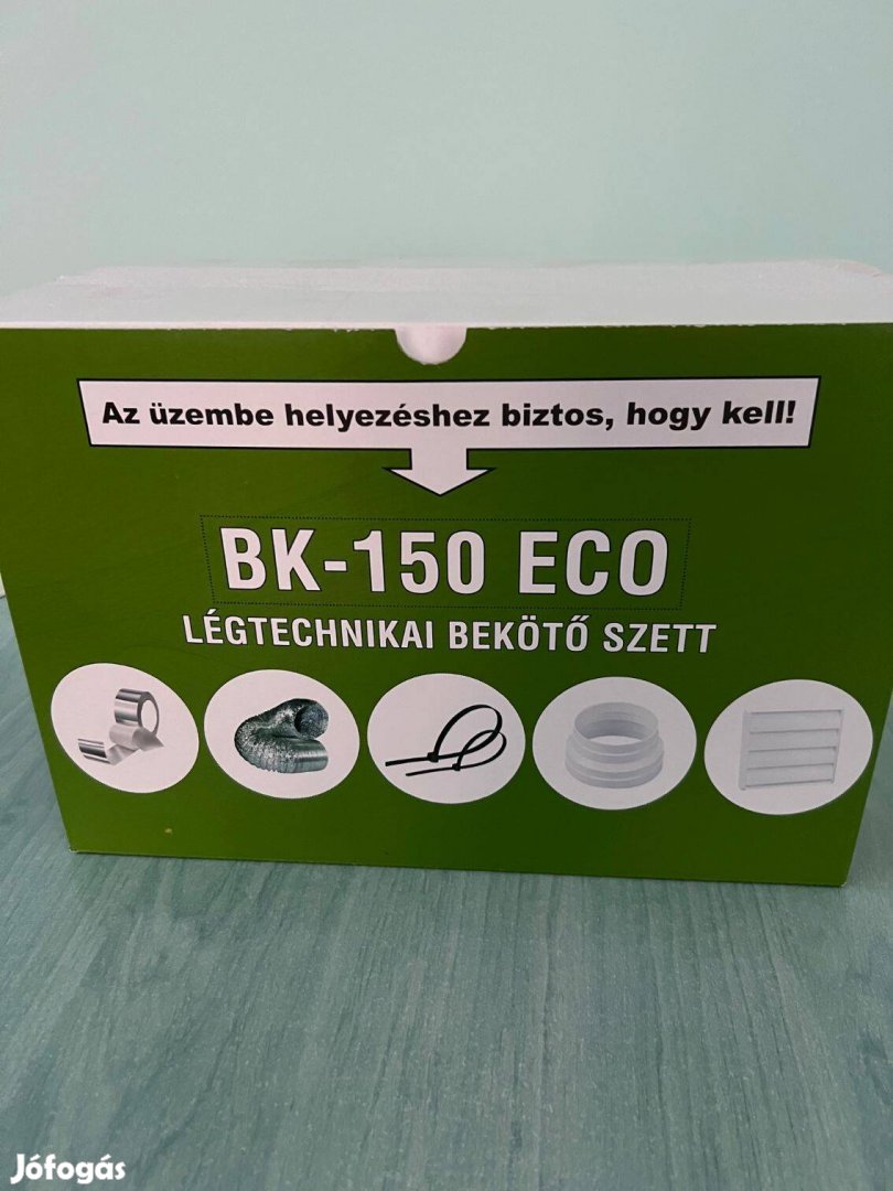 BK-150 ECO légtechnikai bekötő szett