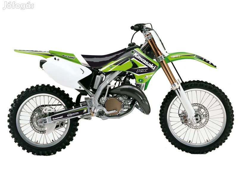 BLACKBIRD Dream Graphic 4 teljes grafikai készlet Kawasaki KX125-höz