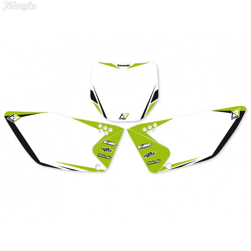 BLACKBIRD Grafikai Matrica Szett Kawasaki KXF 250-hez