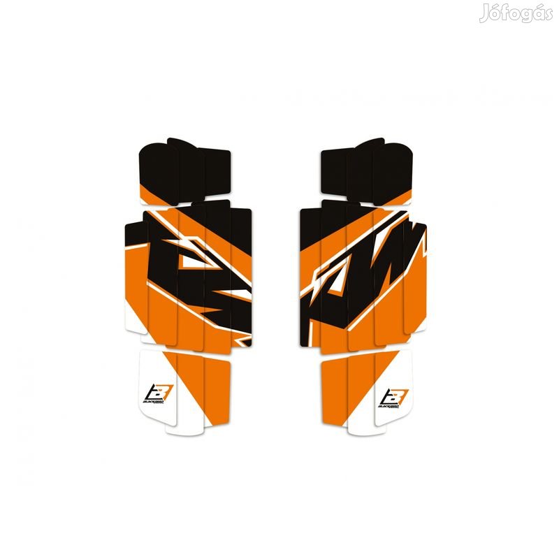 BLACKBIRD Replica Trophy 2022 Radiátor Louver Matrica Készlet - KTM SX