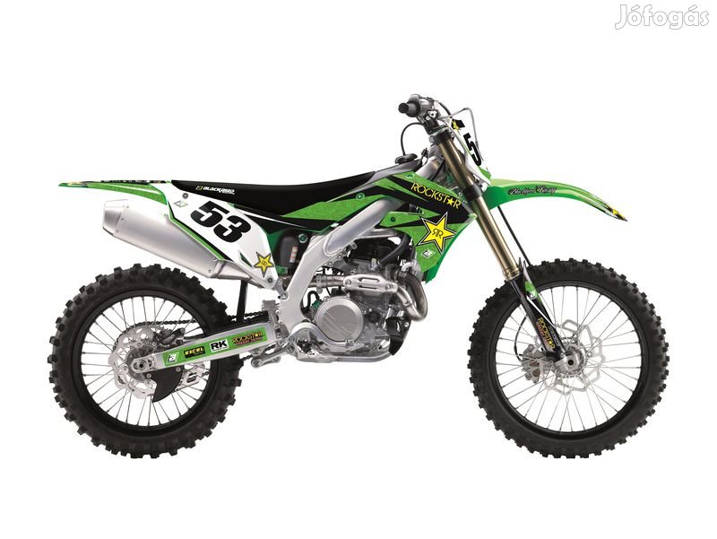 BLACKBIRD Rockstar Energy teljes grafikai készlet Kawasaki KX450-hez