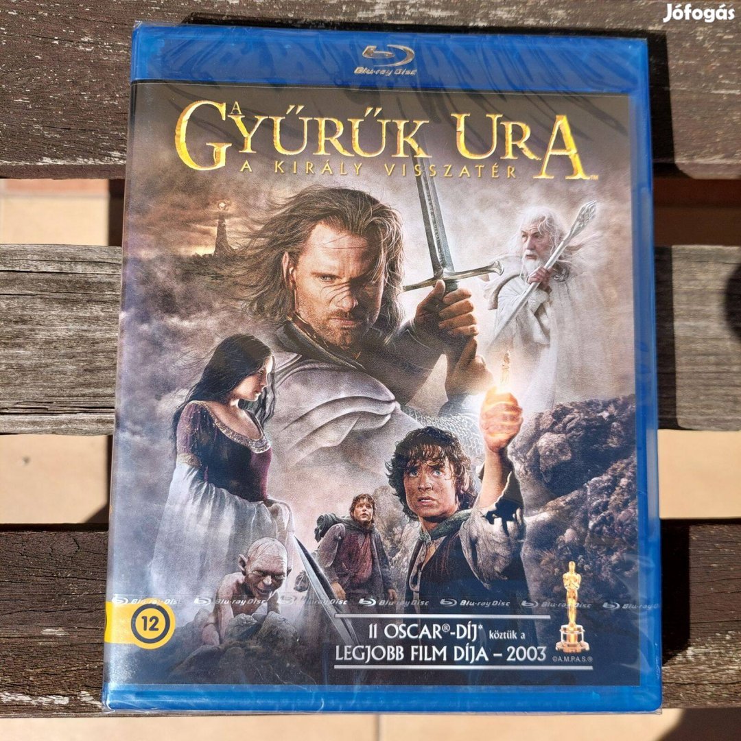 BLU-Ray A Gyűrűk Ura A király visszatér 2003 Új-Bontatlan!