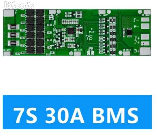 BMS 7S 25V 30A Balanced  Li-Ion Akku Pakkokhoz (5439)