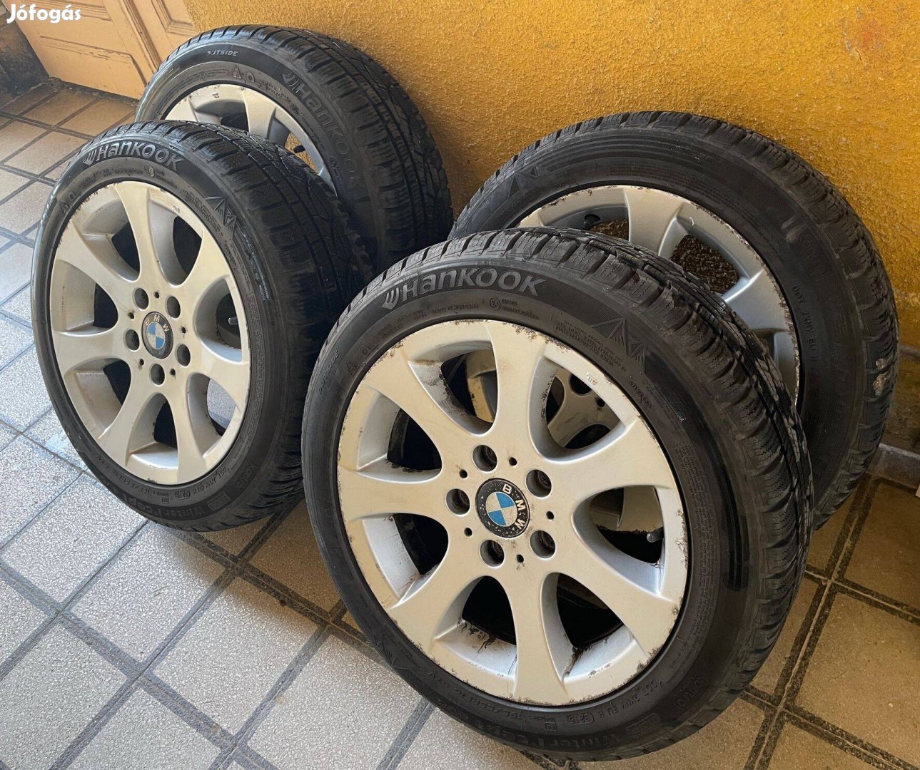 BMW1 téli gumi szett alufelnin