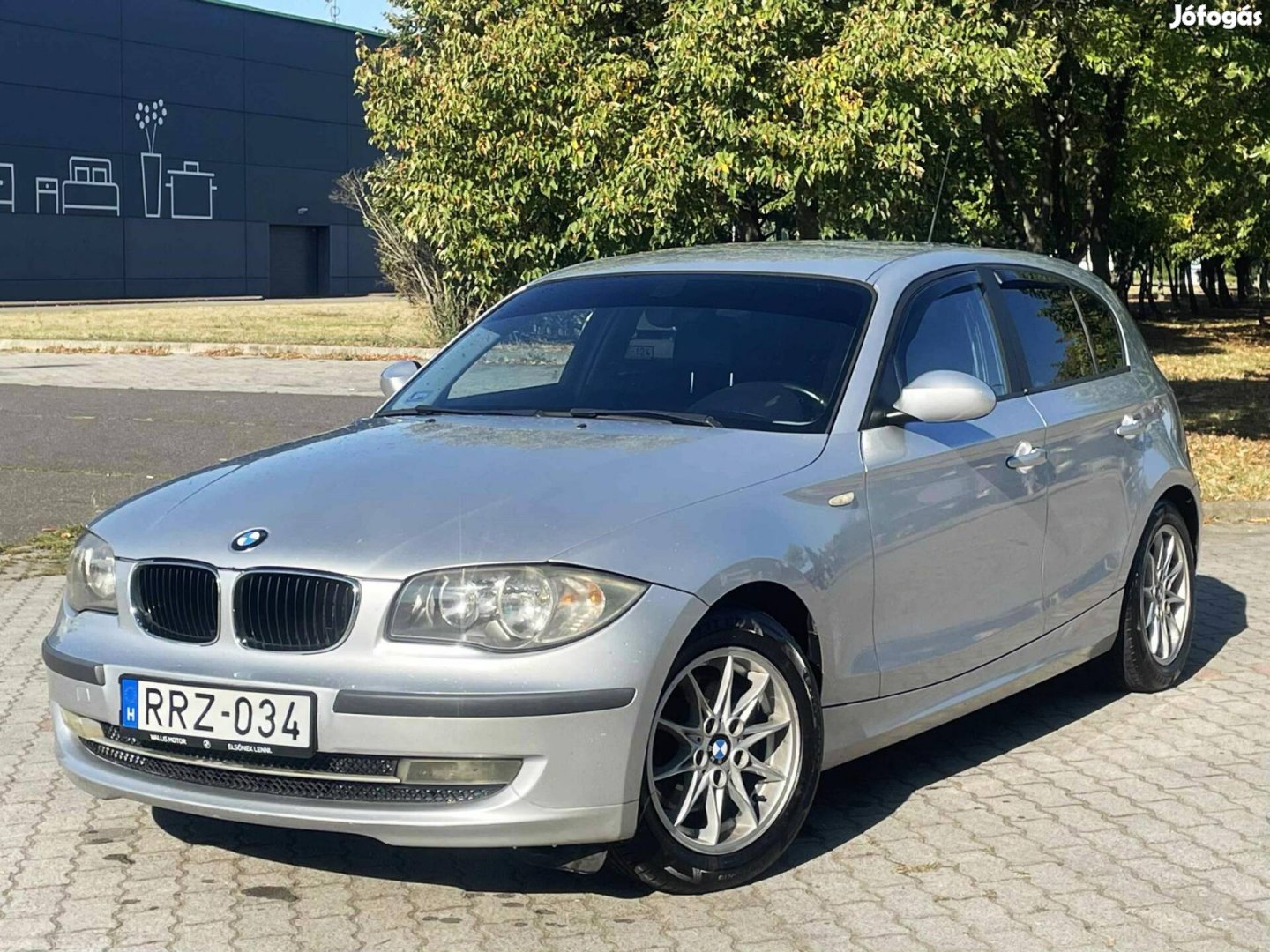 BMW 120d Gyári Állapot+Bőr+Friss Műszaki!!