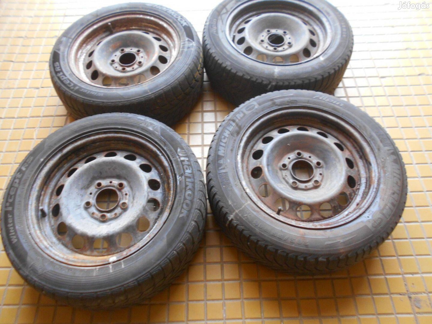 BMW 16" 4db lemezfelni 6777783